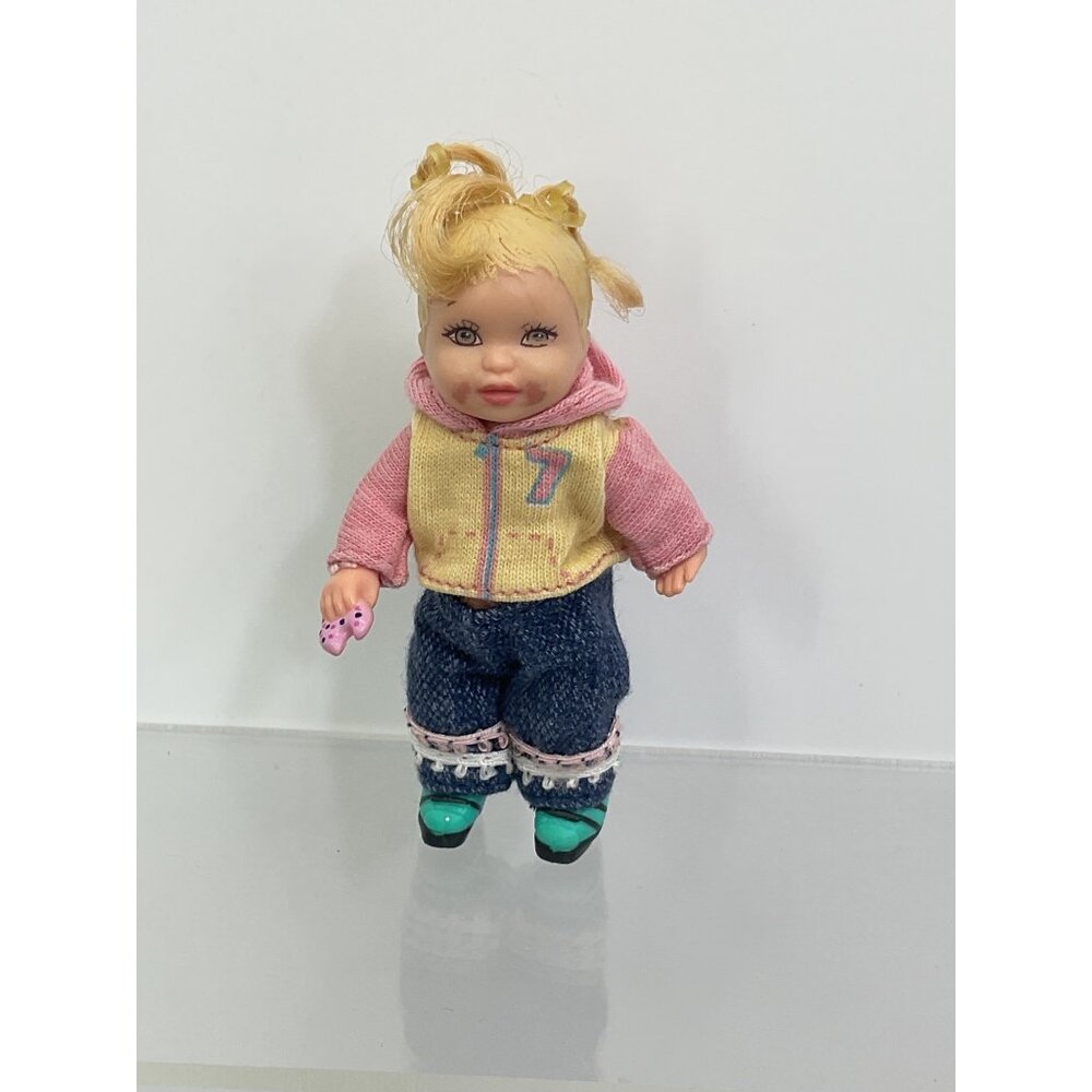 Happy Family Nikki Toddler Doll With Cookie & Messy Face Barbie
